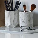 Marble Pen Holder - lightbulbbusinessconsulting