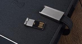 illuminated Logo Power Bank Notebook Journal - lightbulbbusinessconsulting