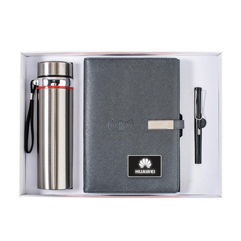 Smart Logo Illuminated Notebook Gift Set - LIGHTBULB GIFTS