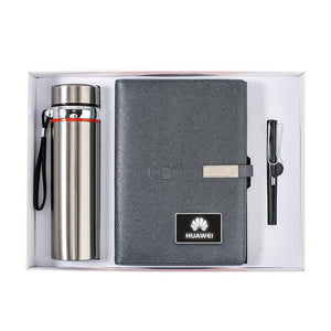 Smart Logo Illuminated Notebook Gift Set - LIGHTBULB GIFTS