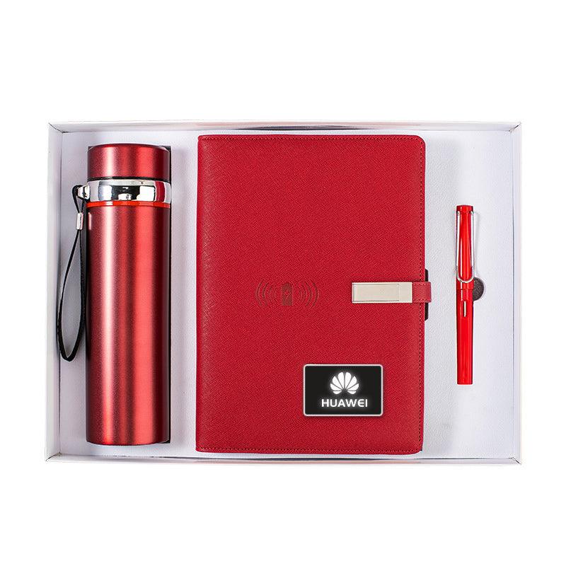 Smart Logo Illuminated Notebook Gift Set - LIGHTBULB GIFTS