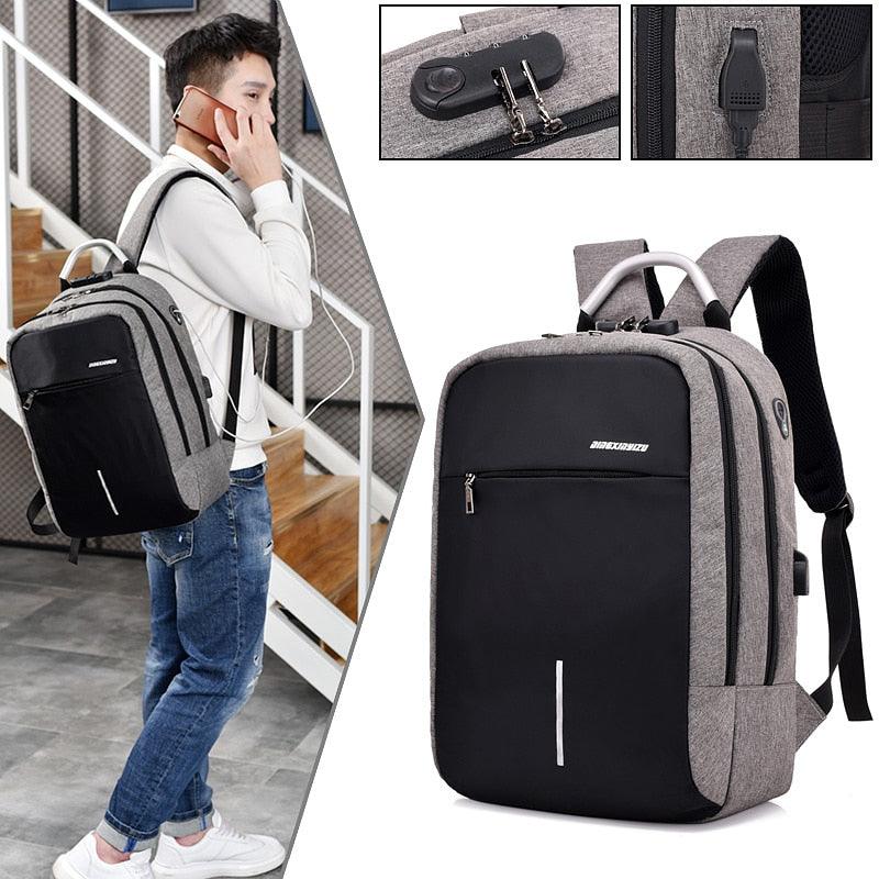 Employee USB Laptop Backpack - lightbulbbusinessconsulting